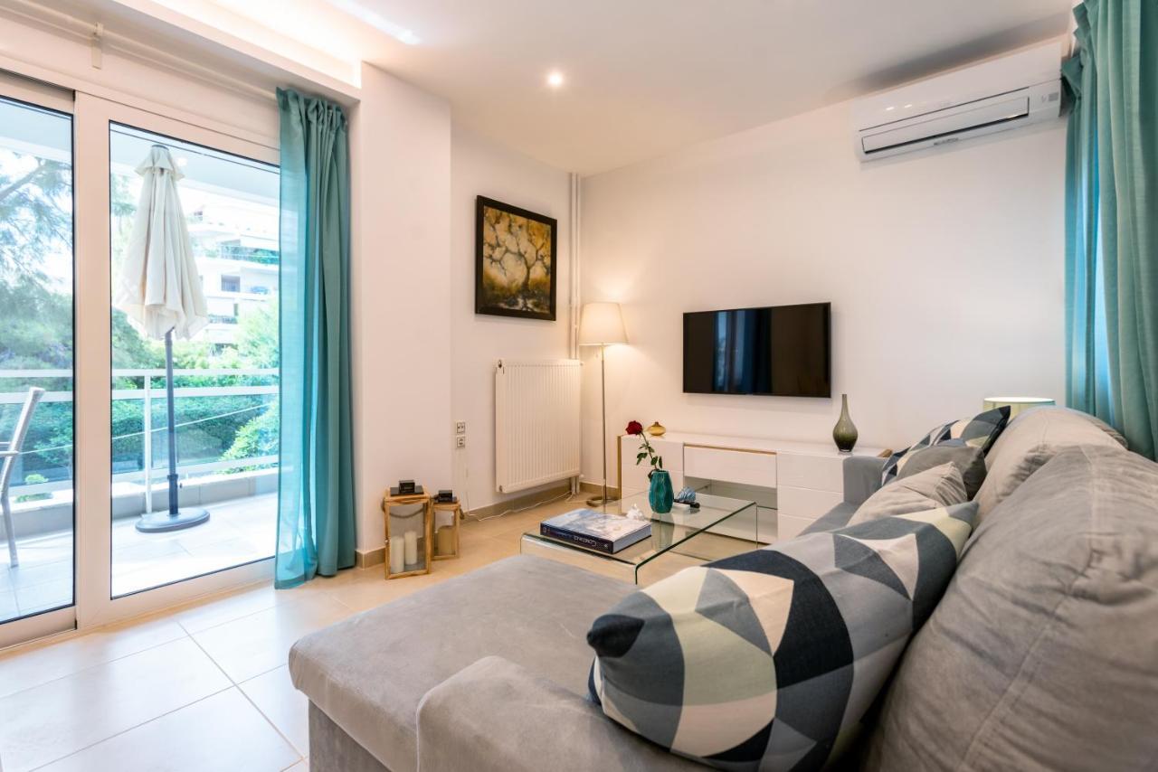 Lux 1-Bedroom Apartement Next To The Sea In Voula Афины Экстерьер фото